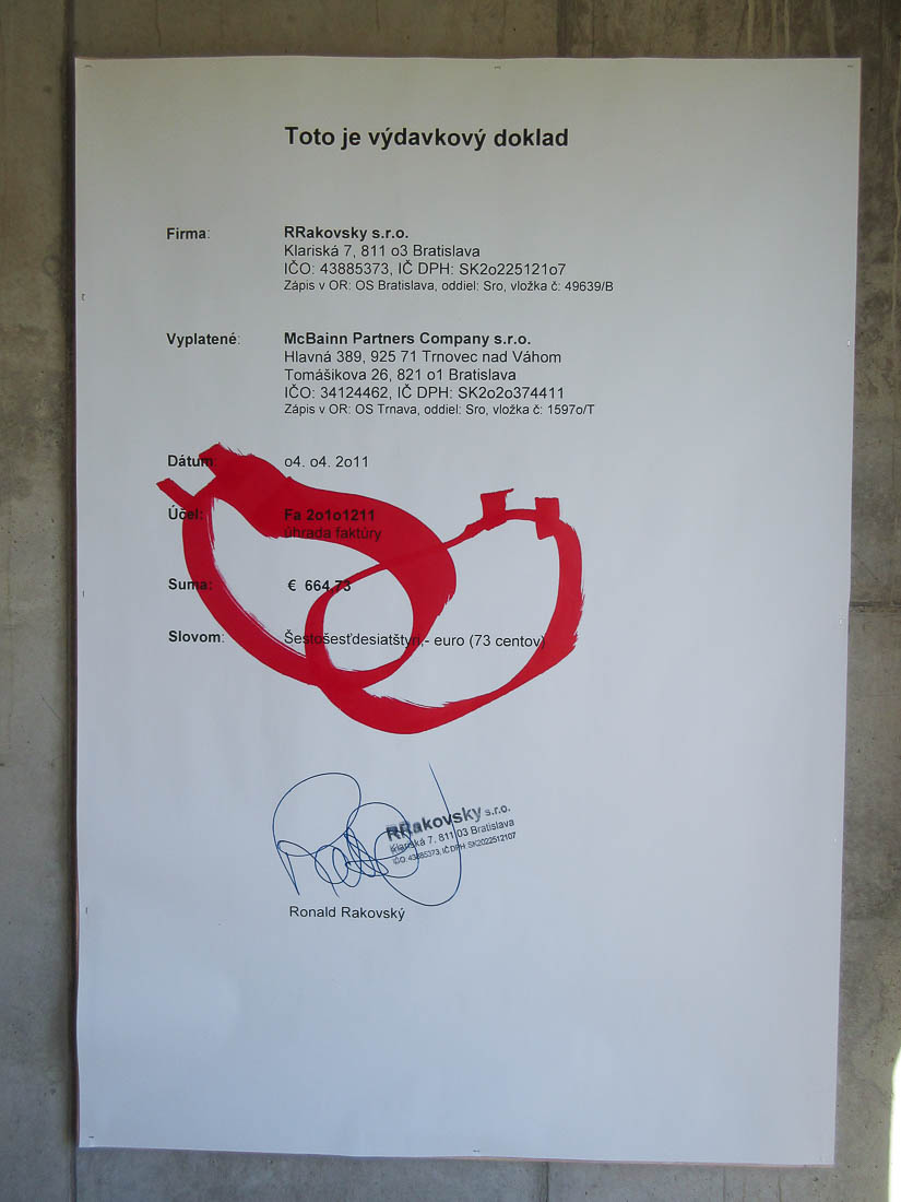10. Po/vy/žieraná úhrada faktúry 2o1o1211 (Výroba sady RA-PIC 27 kariet) v slovenskom jazyku